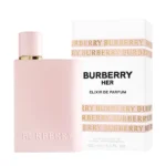 Burberry Her Elixir Eau De Parfum 100ml bottle beside its box