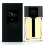 Dior Homme Intense Eau De Parfum 100ml bottle beside its black box