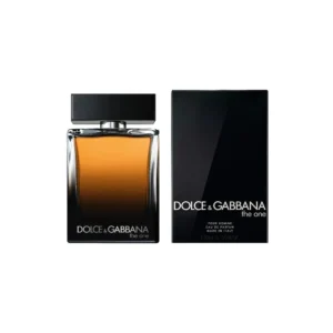 Dolce & Gabbana The One Eau De Parfum 100ml bottle beside its black box