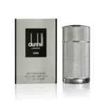 Dunhill Icon Eau De Parfum 100ml bottle beside its box