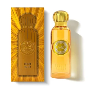 Gissah Hudson Valley Eau De Parfum 200ml bottle beside its box