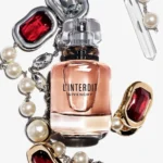 Givenchy L'Interdit Eau De Parfum 100ml bottle with pearls and jewels