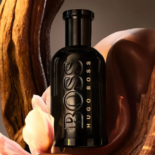 Hugo Boss Boss Bottled Parfum 100ml bottle with fig and warm wood