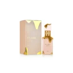 Lattafa Eclaire Eau De Parfum 30ml bottle beside its box